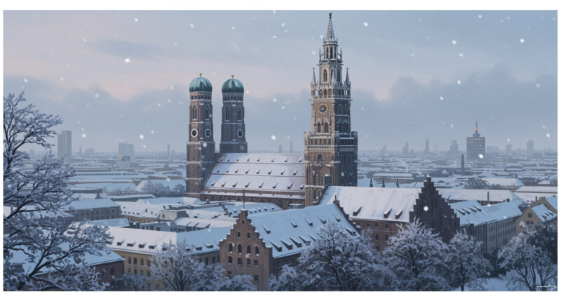 Wetter München heute: Frost, Schnee und 7-Tage-Prognose