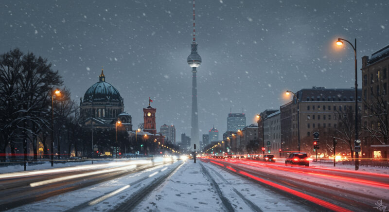 Wetterwarnung Berlin: DWD warnt vor Frost, Schnee und Sturm