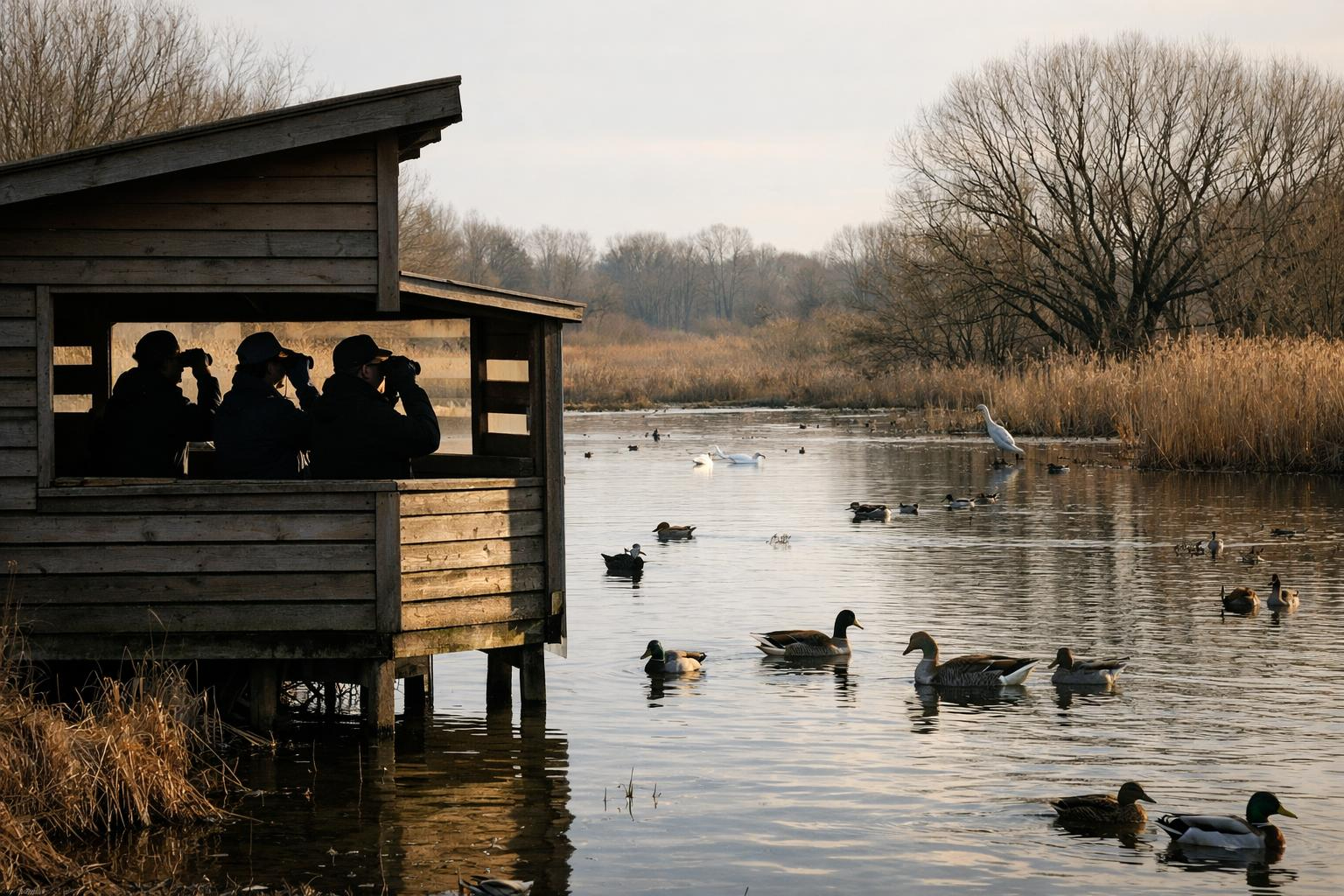 NABU Vogelstation: Beste Beobachtungsmöglichkeiten