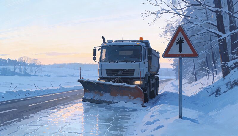 Streik Winterdienst: Eingeschränktes Räumen am 6. Januar