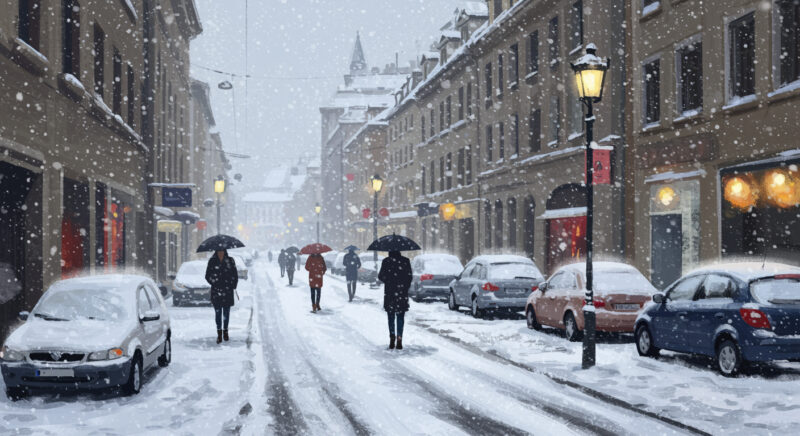 Wintereinbruch Europa: Schnee und Chaos in 10 Ländern
