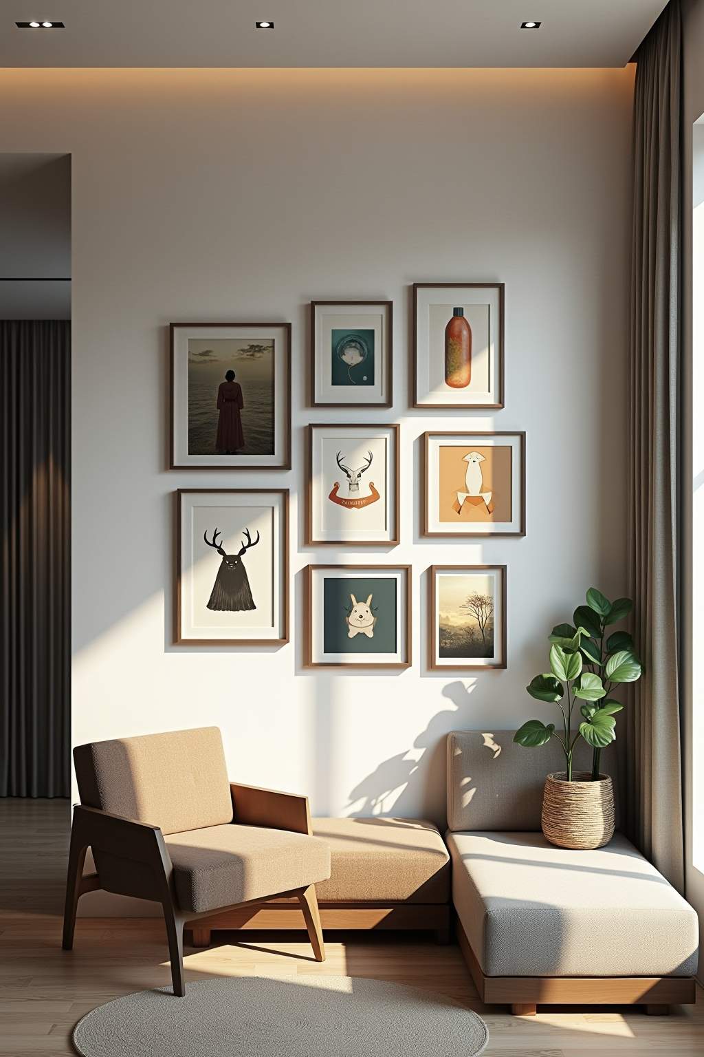 Wohnideen Perfekte Bilderwand