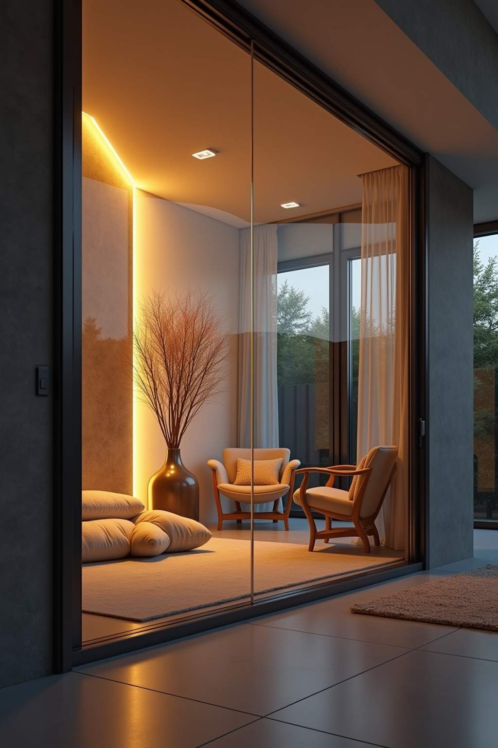 Wohnideen Glas Strahlend im Überblick