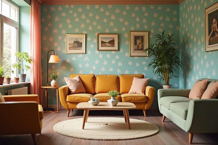 Gold Silber 8 Wohnideen Retro für ein stilvolles Zuhause