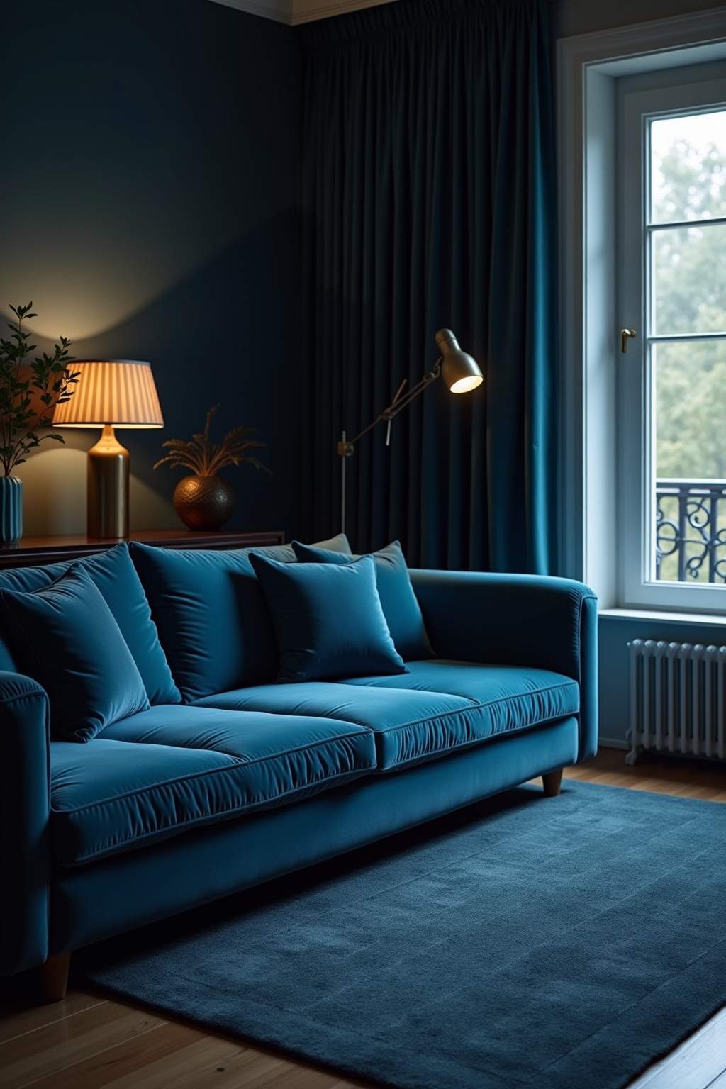 Wohnideen Samt Elegante