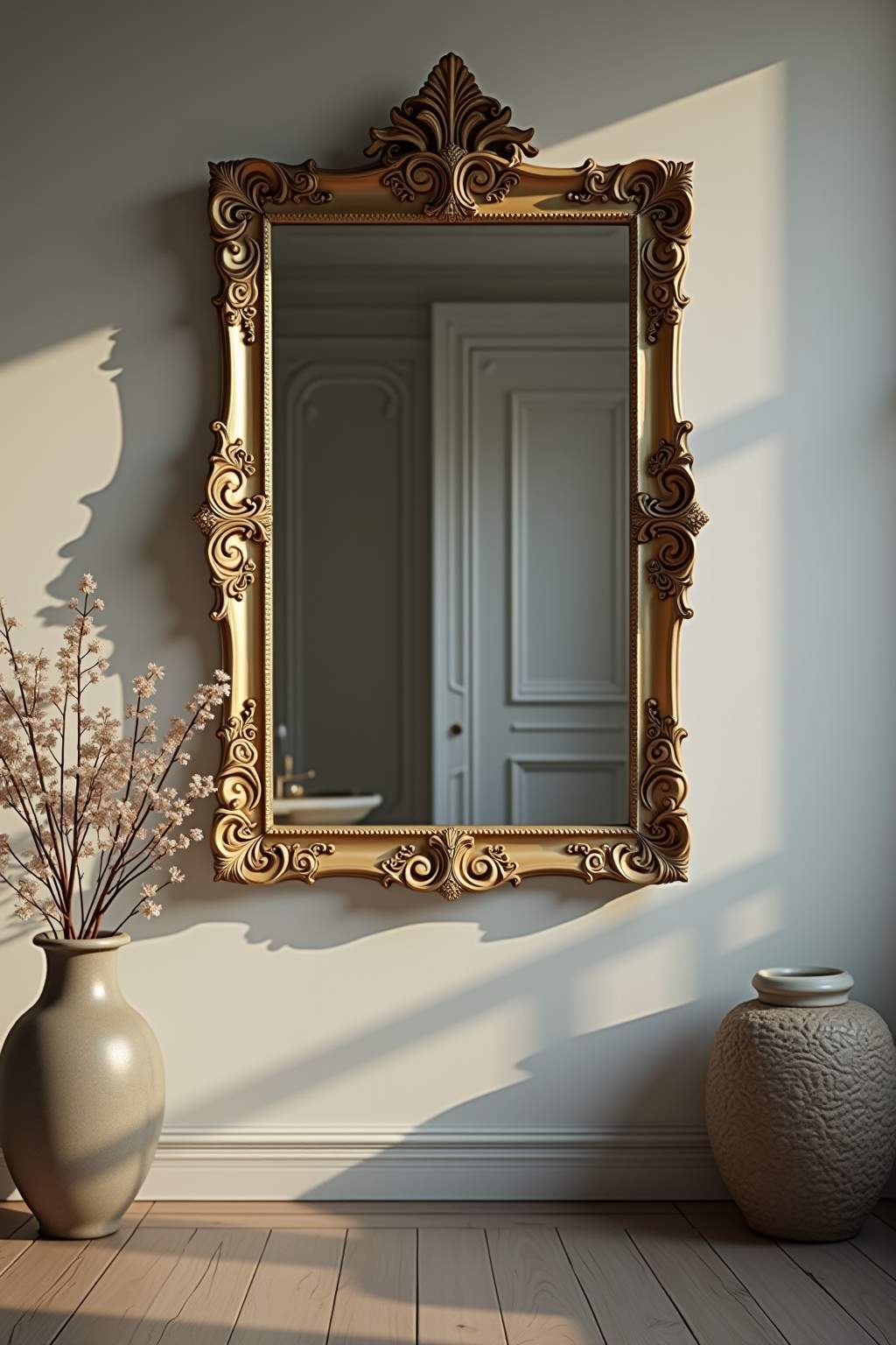 Wohnideen Spiegeln Stilvolles – Symbolbild