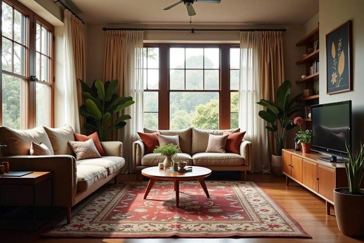 8 Wohnideen mit Teppichen für ein gemütliches Zuhause