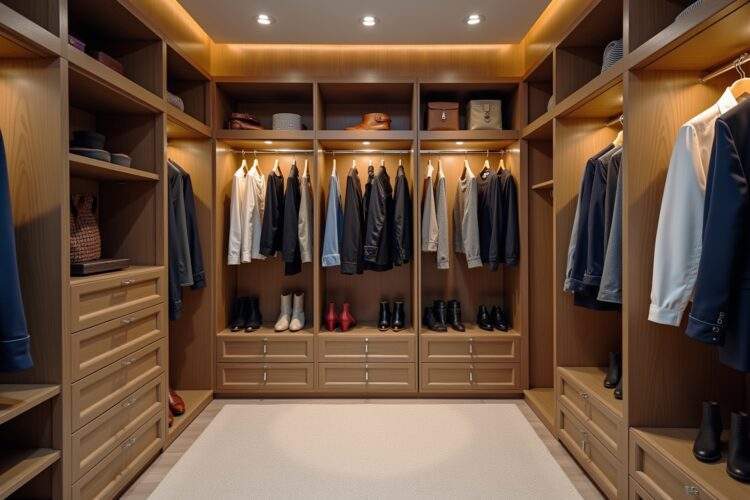 8 Wohnideen für deinen begehbaren Kleiderschrank