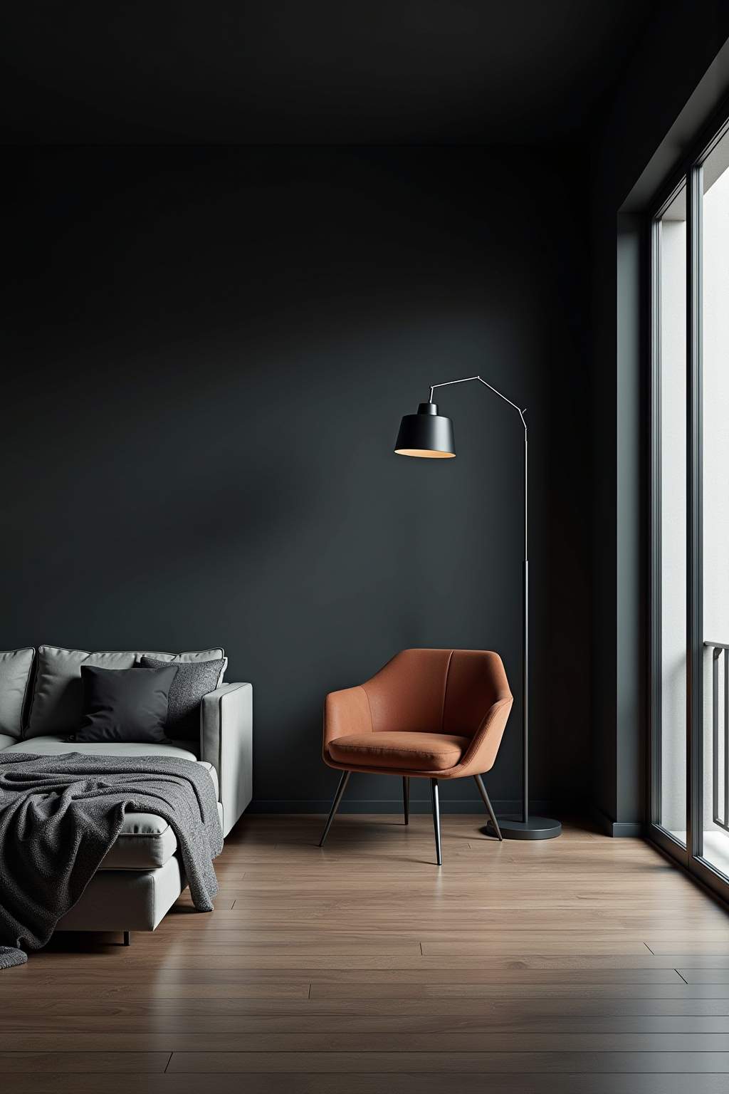 Wohnideen Dunklen Farben – Symbolbild