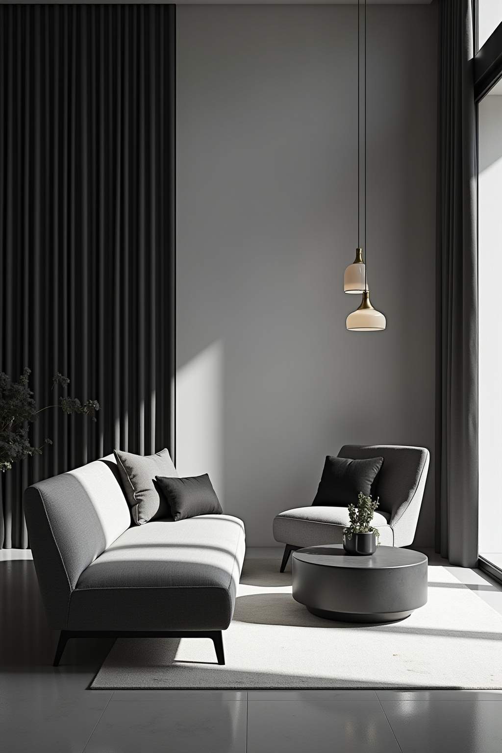 Wohnideen Schwarz Elegante