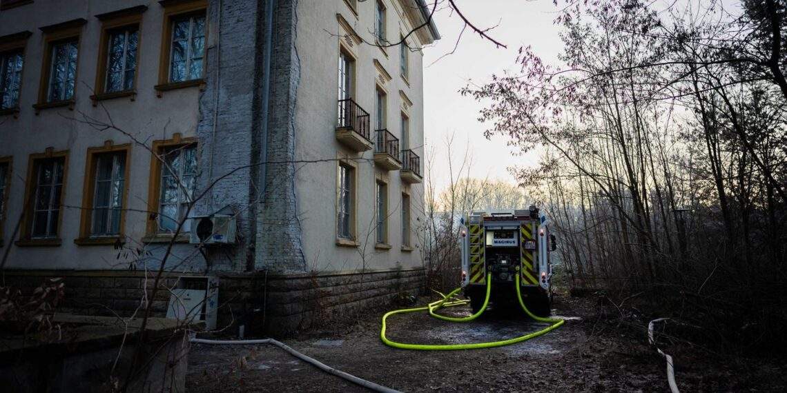 Joseph Goebbels: "Eine Tragödie": Feuer wütet auf historischem Gelände nahe Goebbels-Villa