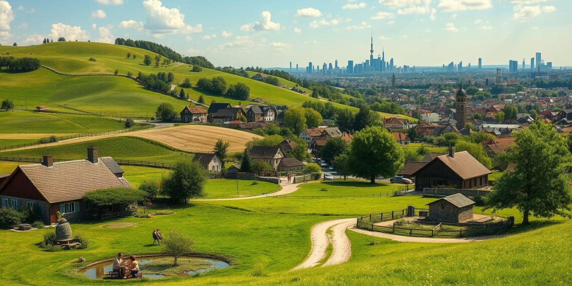landleben vs stadtleben