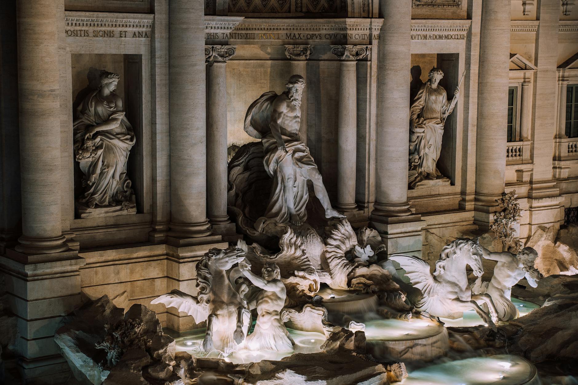 Trevi Brunnen Eintritt