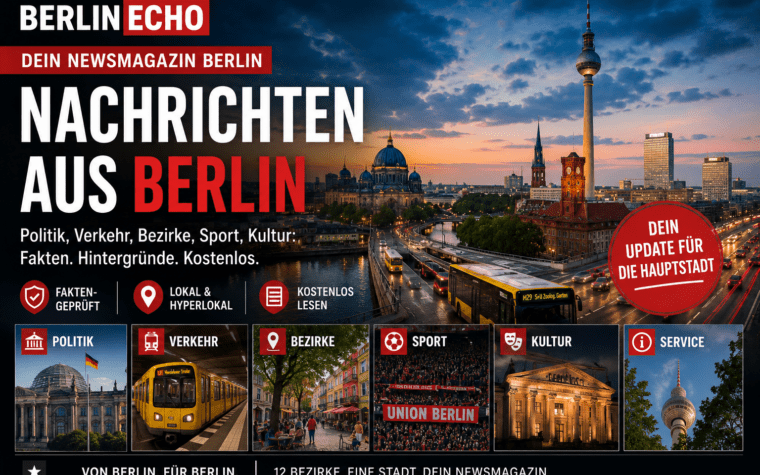 Nachrichten aus Berlin: dein Newsmagazin BerlinEcho
