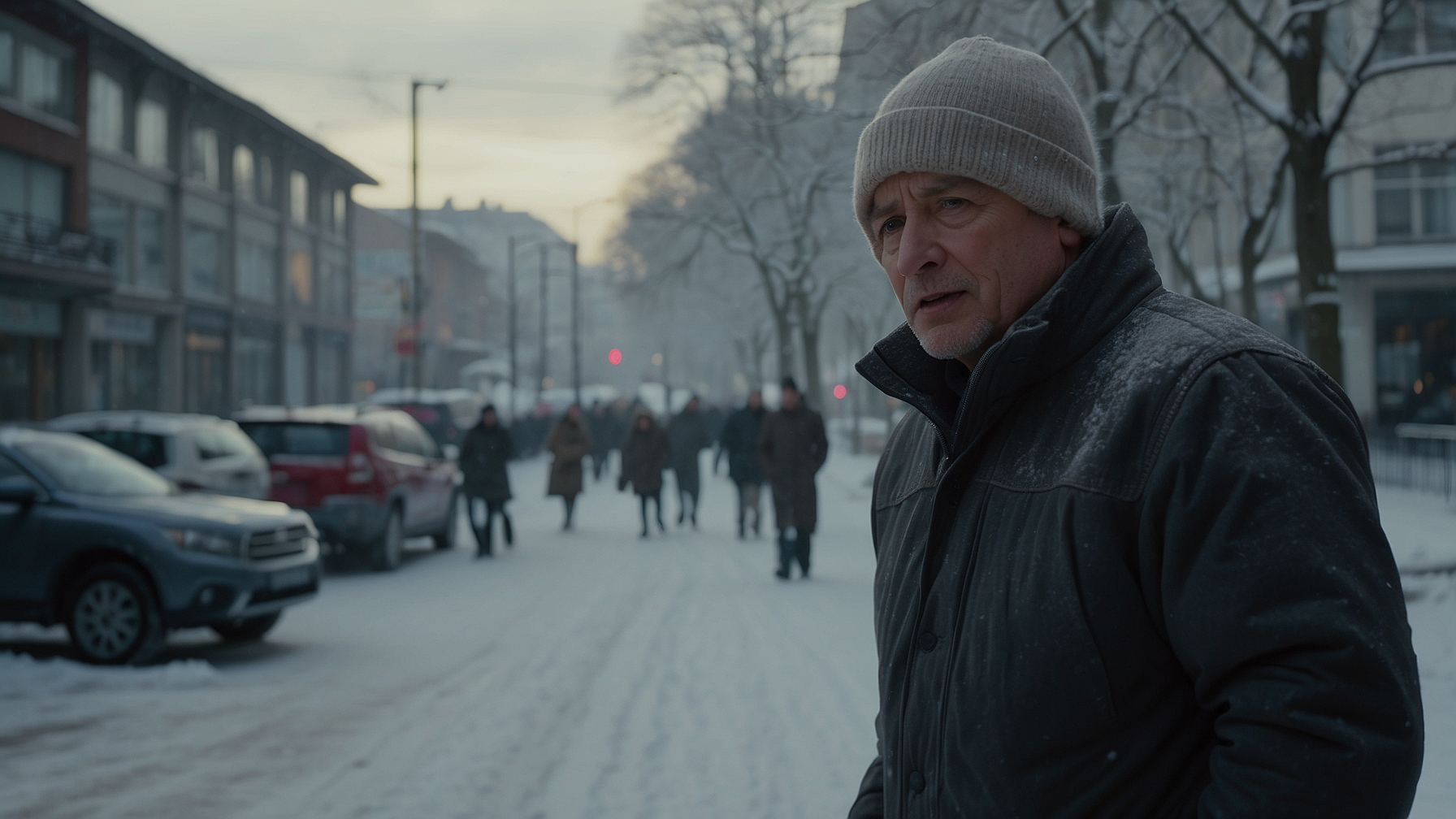 Winterwetter Kilometer