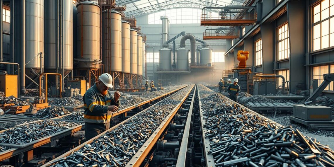 recycling von metallen